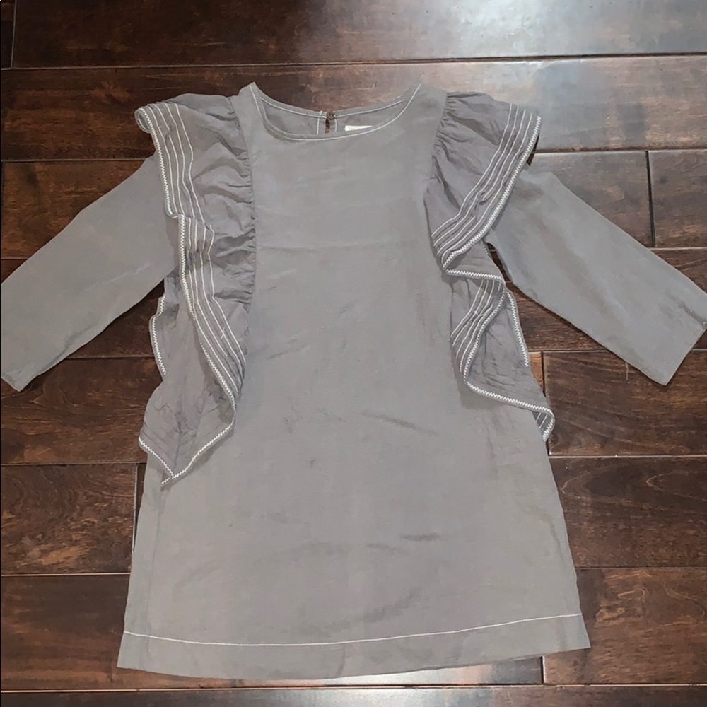 Zara girls collection ruffle dress
